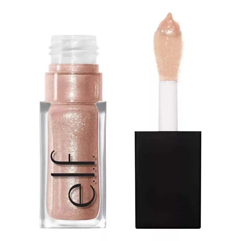 ELF Fashion Makeup Cosmetics Liquid Foundation Concealer and Brightening Lip Gloss with Flashing Lights Lip Oil Glossy Finish — image 21