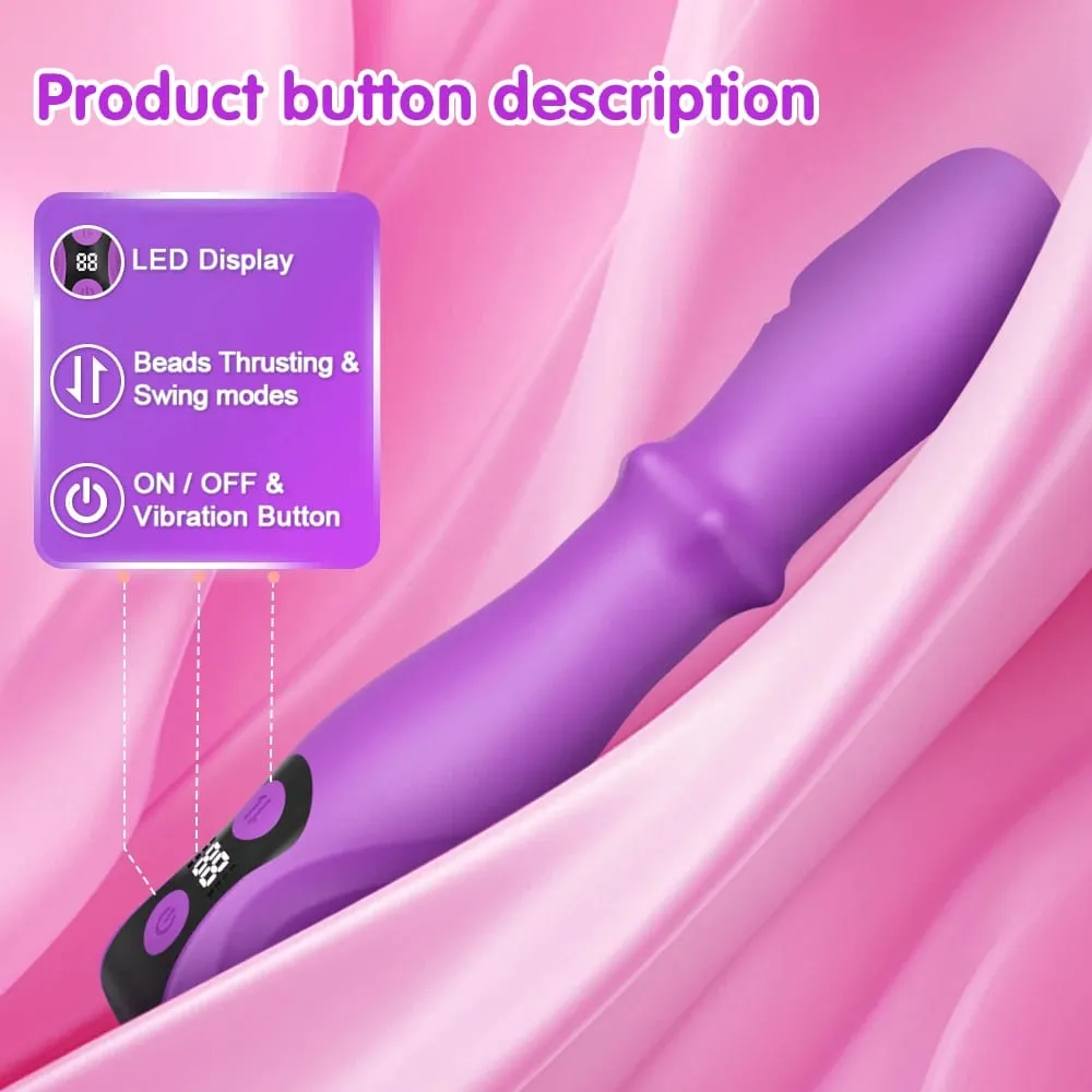 Swing Thrusting Dildo Vibrator G Spot Anal Vaginal Stimulator Sex Toys for Women Vibrating Dildos Sliding Vibration Vibrators18 — image 5