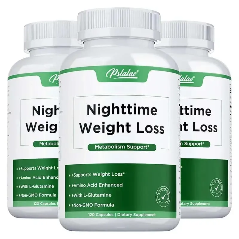 Nighttime Weight Loss Supplements - Appetite Suppressant Burns Fat Improves Digestion Promotes Sleep and Relaxation