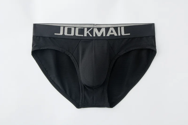 Herr Underkläder Shorts Sexig Lågformad Randig Bikini Athletic Supporters Kalsonger Sovkläder Nylon Snabbtorkande Andas