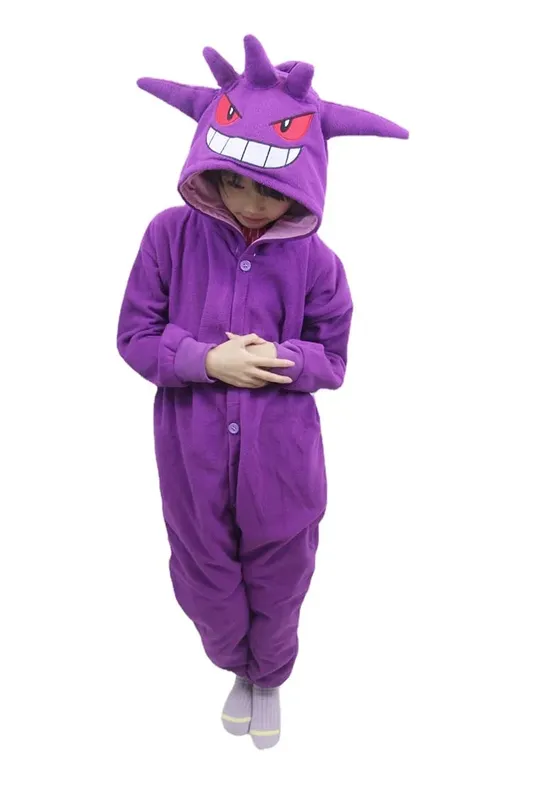 Pokemon Pijama Jigglypuff Pikachu Gengar Snorlax Onesie Kigurumi Cosplay Charmander Halloween Anime Pajamas