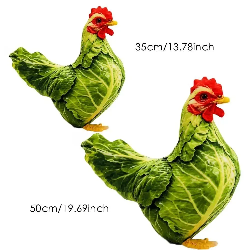 Plush Material Animal Body Pillow PP Cotton Filled 35cm Animal Cushion Doll Toys Cute Design Soft Texture Poultry Throw Pillows