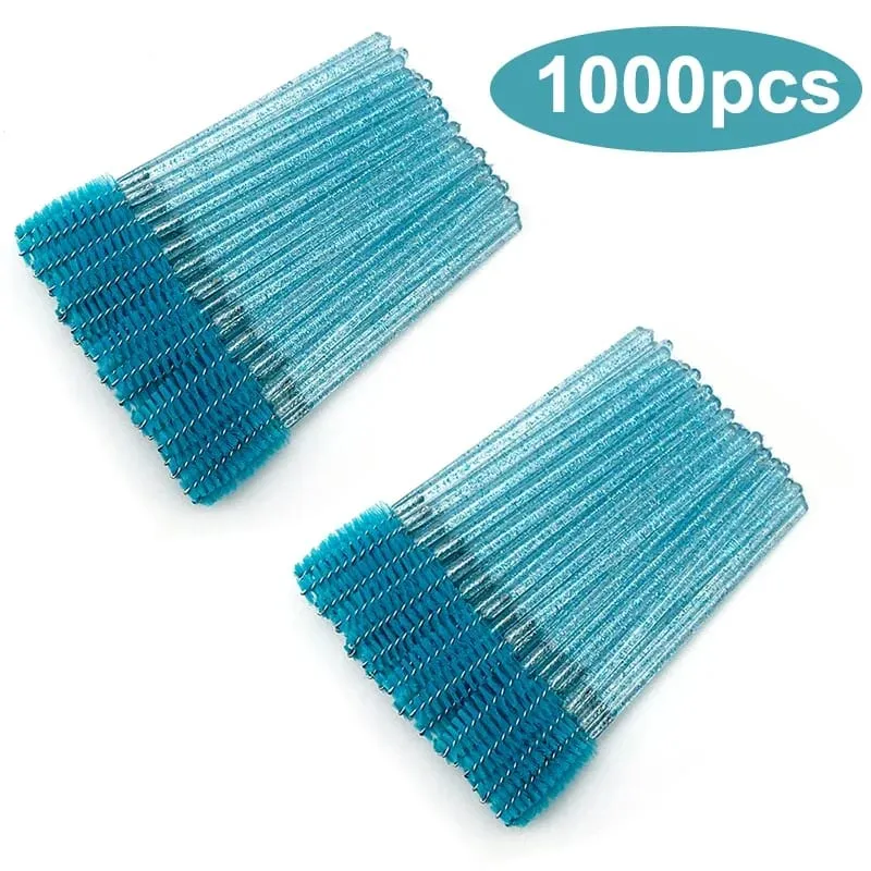 Wholesale 50/1000/2000pcs Spoolies Brush Mascara Wands Wholesale Eyebrow Lash Cleaning Brushes Applicator Makeup Tools Eyelash