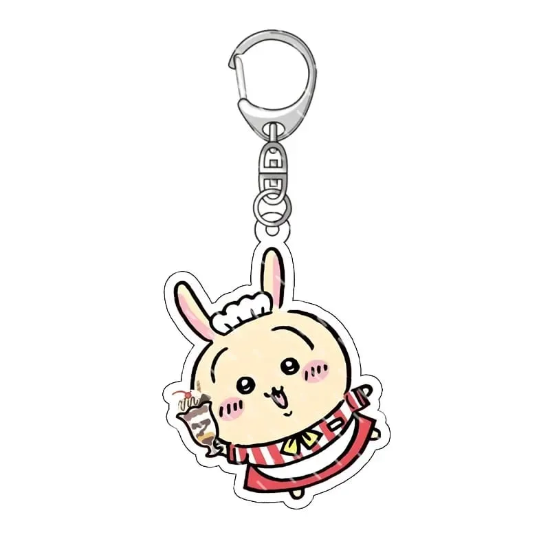 jiyi Pendant Anime Comic Acrylic Peripheral Keychain Hachiware Usagi Cute Pendant Bag Hanging Decoration Decoration — image 18