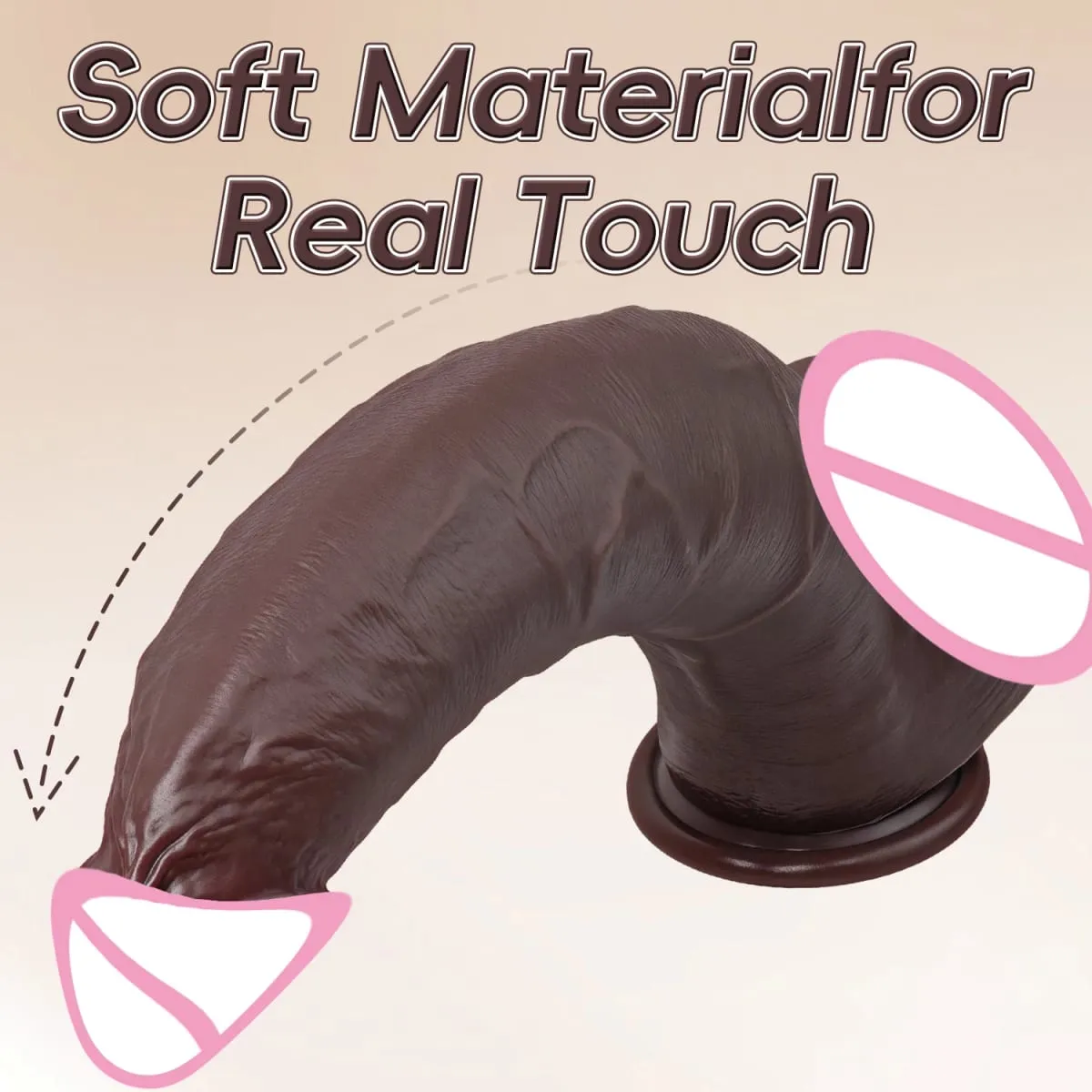 Superdimensionado realidade vibradores super longo butt plug silicone para lndividuals masturbadores para homens mulheres gay vibrador sextoys sex shop 18 +