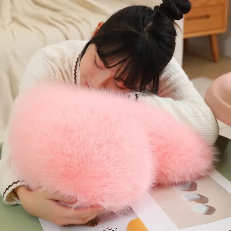 Love Heart Soft Throw Pillow Valentine's Day Plush Cushion For Home Sofa Wedding Stuffed Plushies Pillow Romantic Gifts For Girl