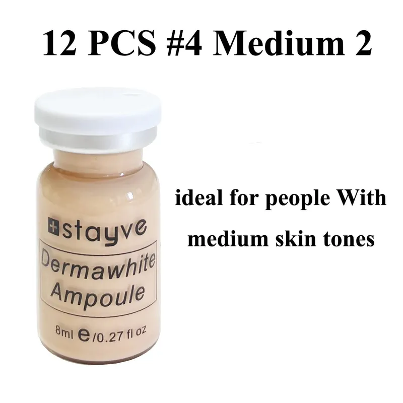8ml Stayve BB Cream Glow Facial Serum Ampoule Essence Foundation Beginner Starter Kit Niacinamide/Peptide Face Skin Care