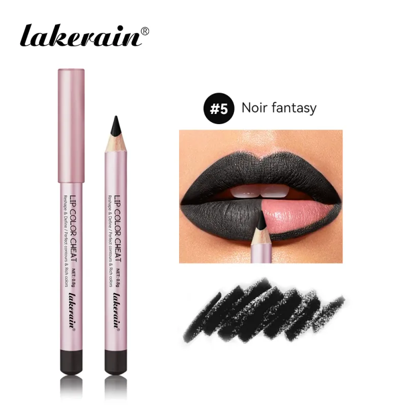 Slim Lip Liner Pen Nude Matte High Color Define Sexy Lips Precision Waterproof Long-lasting Girlfriend Gifts Lip Liner Pen