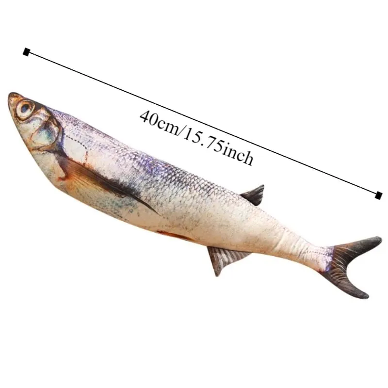 Sofa Cushion Perch Simulation Fish Pillow Stuffed PP Cotton Cartoon Fish Soft Grouper Fish Anime Pillow Home Decoration