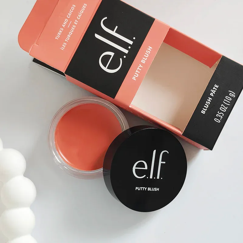 Hot Sale New Elf Bubblegum-Cherry Mango-Watermelon Lasting Moisturizer Lip Gloss Lip Balm & 8 Colors Cream Blush Brand Cosmetics
