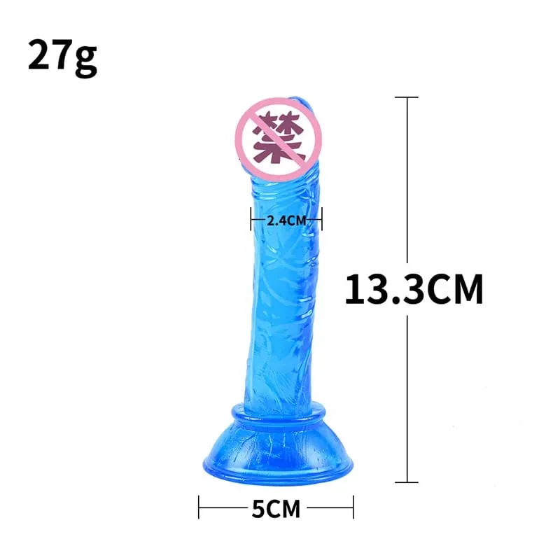 Dildo Ventosa in silicone Butt Plug Masturbazione Plug anale vaginale Giocattoli del sesso per le donne Dilatatore anale Giocattoli Giochi per adulti gay Uomo 18
