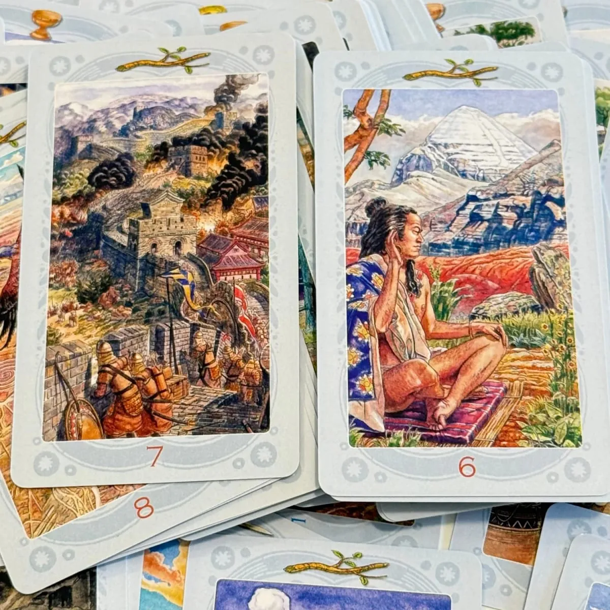 Russian Version Таро священных мест A 78 Tarot Card Party Prophecy Divination Board Game