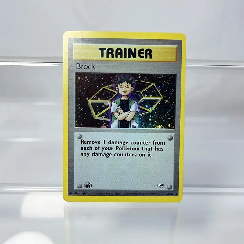 PKM Cards 1st Edition Gym Challenge 1996 Base Set Single Foil Cards Mewtwo Gengar Raichu Game Collection Cards PTCG Proxy Cards — image 24
