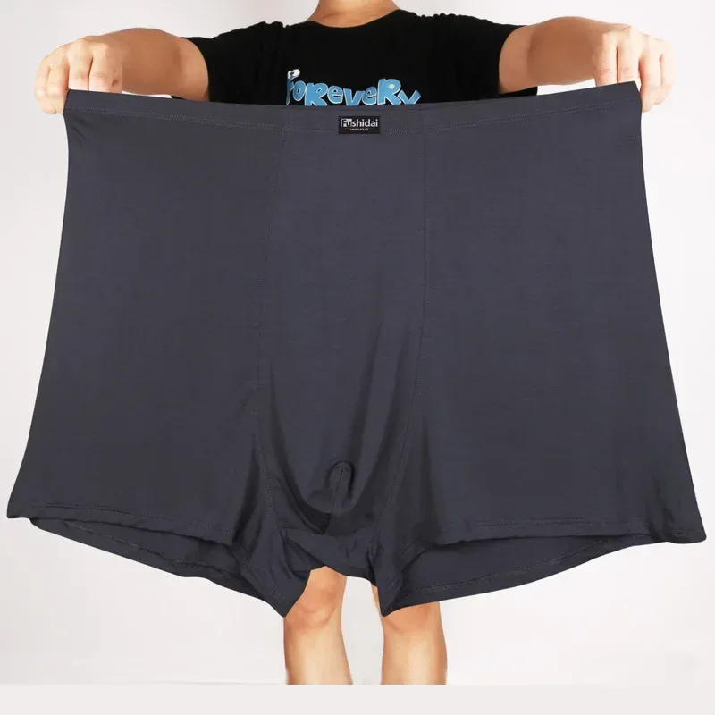 Boxershorts masculino calcinha modal 200kg macio 13xl roupa interior masculina plus size 12xl jumbo solto 9xl 5xl vermelho preto grandes boxers