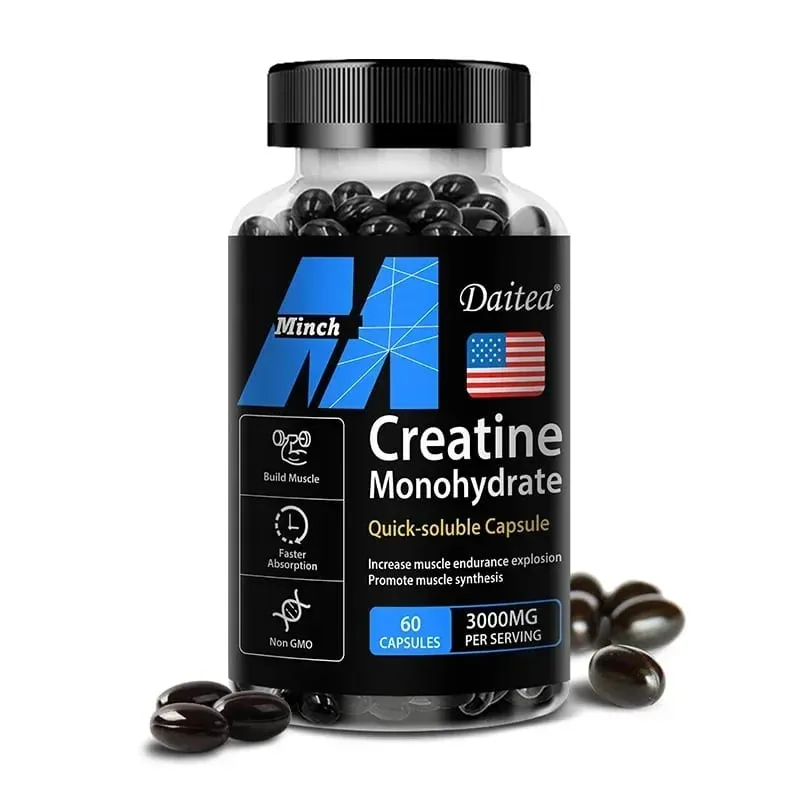 Creatine Monohydrate 3000 Mg-Build Muscle Improve Athletic Performance Fitness Energy Generation Adult Nutritional Supplement — image 8
