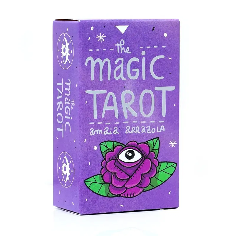 España The Magic Tarot Cards in Spanish Version Board Game Divination Deck for Beginners Oracle Cards Tarot Deck Family Party