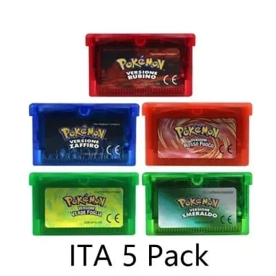 GBA Video Game Cartridge Console Card Pokemon Emerald Ruby FireRed LeafGreen Sapphire Multi-language for GBA/NDS — image 11