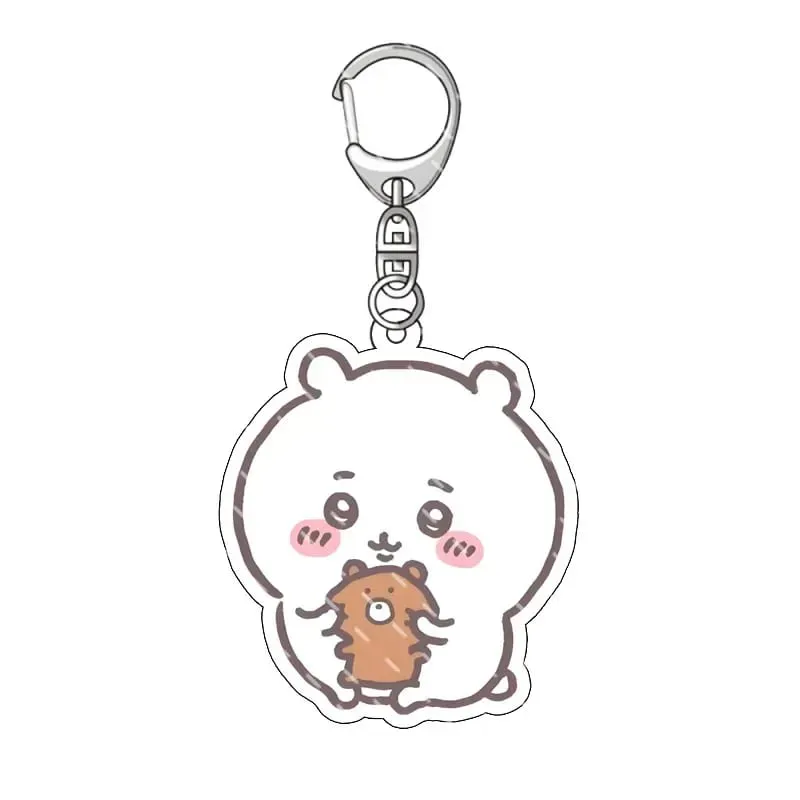 jiyi Pendant Anime Comic Acrylic Peripheral Keychain Hachiware Usagi Cute Pendant Bag Hanging Decoration Decoration — image 38