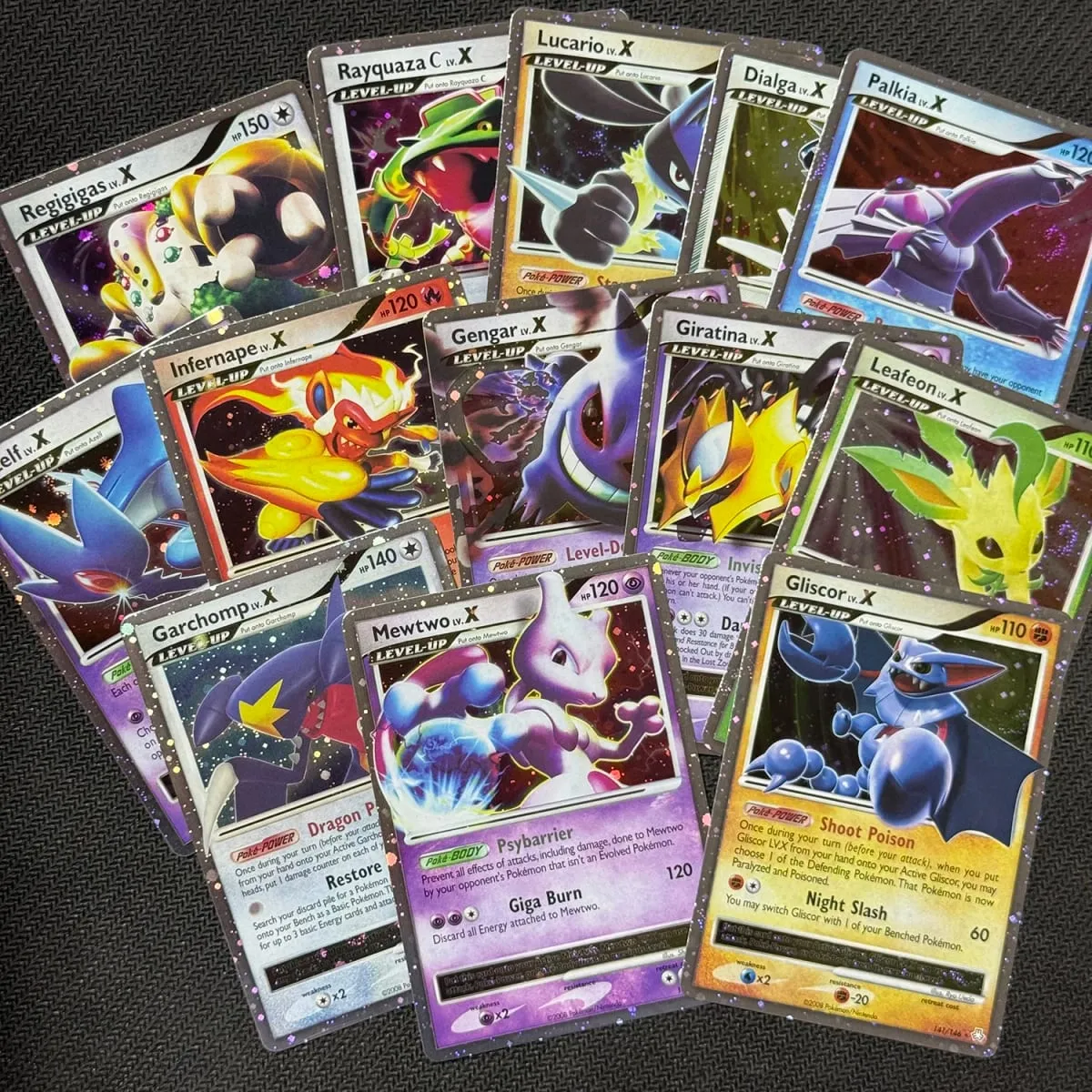 Proxy Cards Dragonite Legends Awakened Charmander Stormfront Gengar LV.X Rayquaza C Leafeon Majestic Dawn Blastoise Holo — image 5