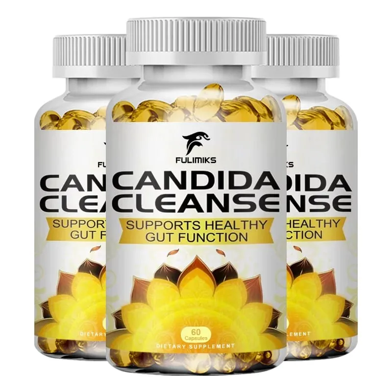 Fulimiks Candida Cleanse - Antioxidant Intestinal Cleansing and Detoxification Promote Digestion & Metabolism - 120 Capsules