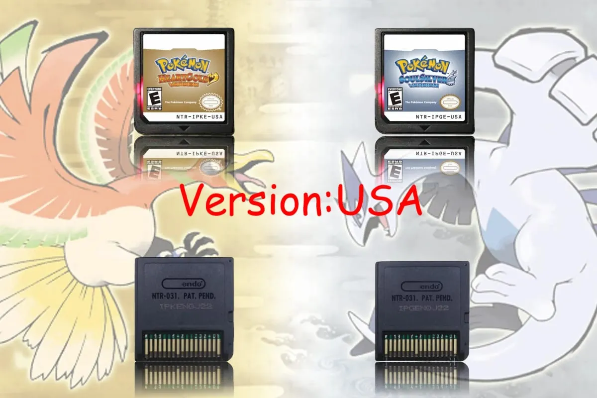 NDS Game Cartridge Pokemon Series Platinum Pearl Diamond HeartGold SoulSilver USA/EUR/FRA/ITA/NOE/AUS/ESP Version for NDS — image 2