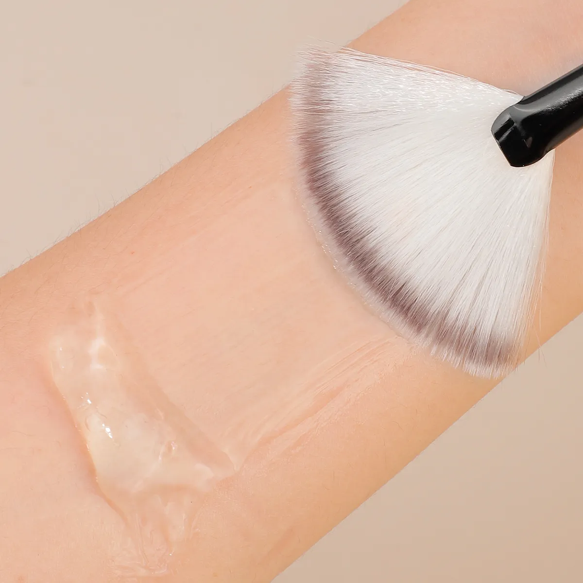 Professional Handmade Makeup Brushes Soft Saibikoho Goat Hair Small Fan Highlighter Eye Shadow Brush Ebony Handle Make Up Brush