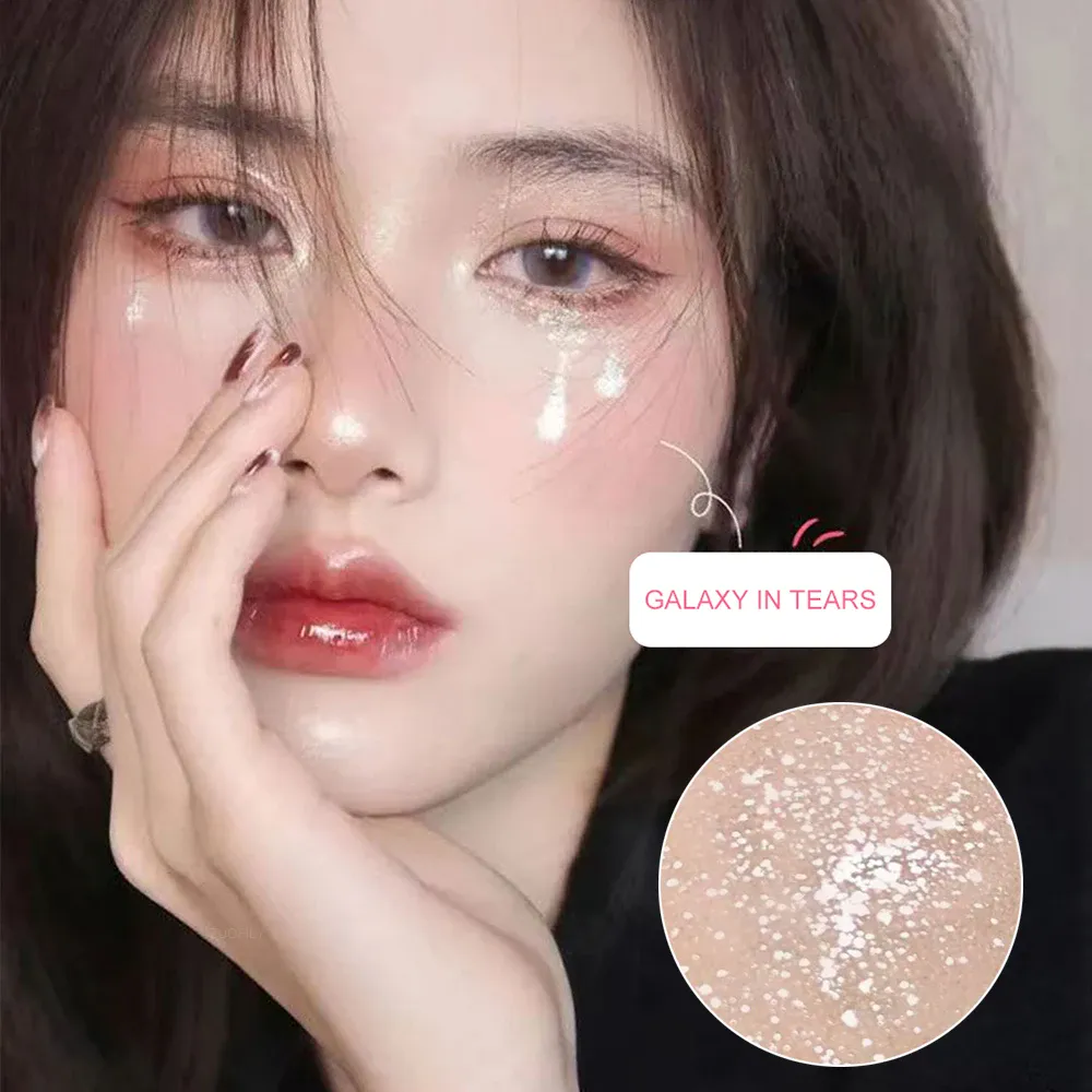 Liquid Eye Shadow Highlighter Water Proof Super Shiny Lasting Flakes Monochromatic Glitter Brighten Silkworm Makeup Maquillaje — image 6