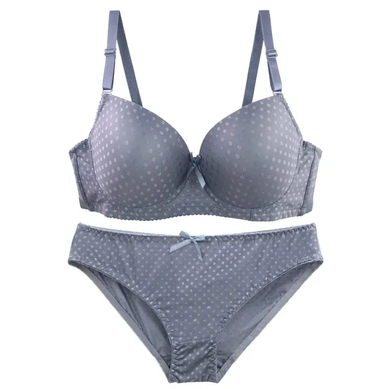 Dainafang feminino renda moldar bcd cup conjunto de sutiã fino molde copo 3 linhas gancho volta anti axila gordura push up lingerie