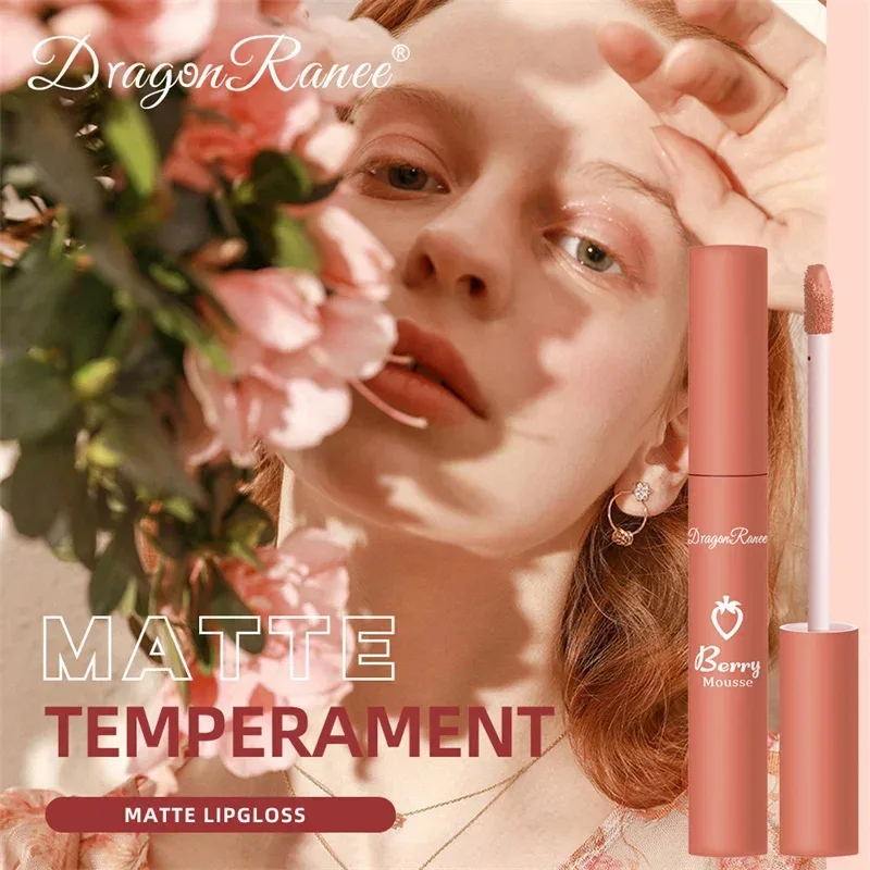 12 Colors Liquid Lipstick Nude Matte Sexy Waterproof Long Lasting Lip Gloss Moisturizing Velvet Non-stick Cup Lip Glaze Makeup — image 5