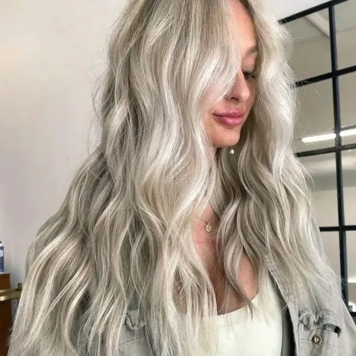 [12 Months] Ugeat Virgin Injection Tape Extension Wear Invisible Platinum Blonde 10A Grade Durable Longevity