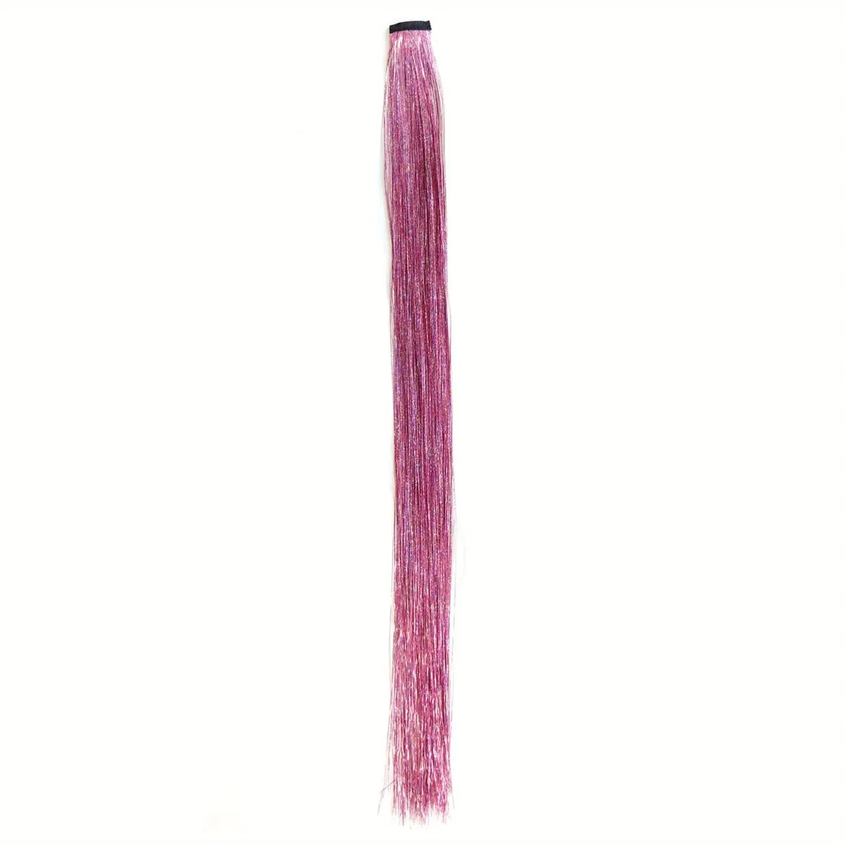 Hair Tinsel Clip in 22Inch Glitter Tinsel Hair Extensions Heat Resistant Clip in Hair Tinsel Sparkle Fairy Hair Accessories