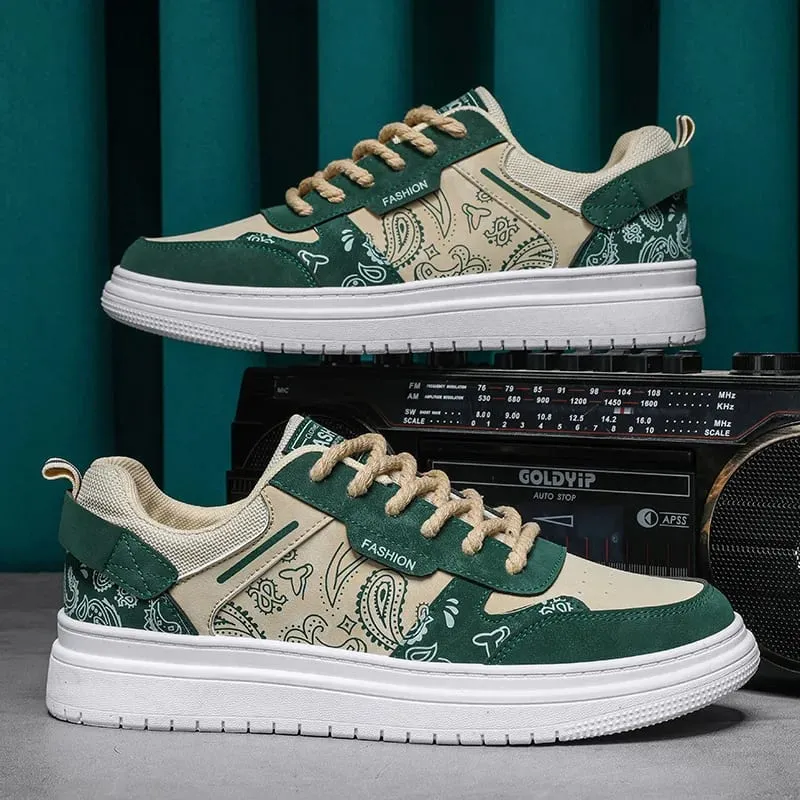 Men's Casual Leather Sneakers Waterproof Vulcanized Shoes Men 2023 Comforthable Spring Sneakers Men Casual Shoes Plus Size 39-44