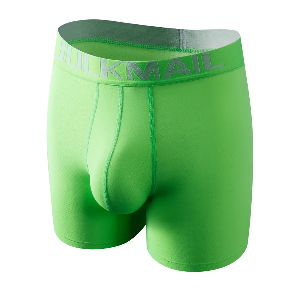 Intimo da uomo sexy Boxer da uomo 3D Custodia a forma di amaca Progettato Pannelli in rete traspirante Boxer da uomo Tronco Mutande maschili