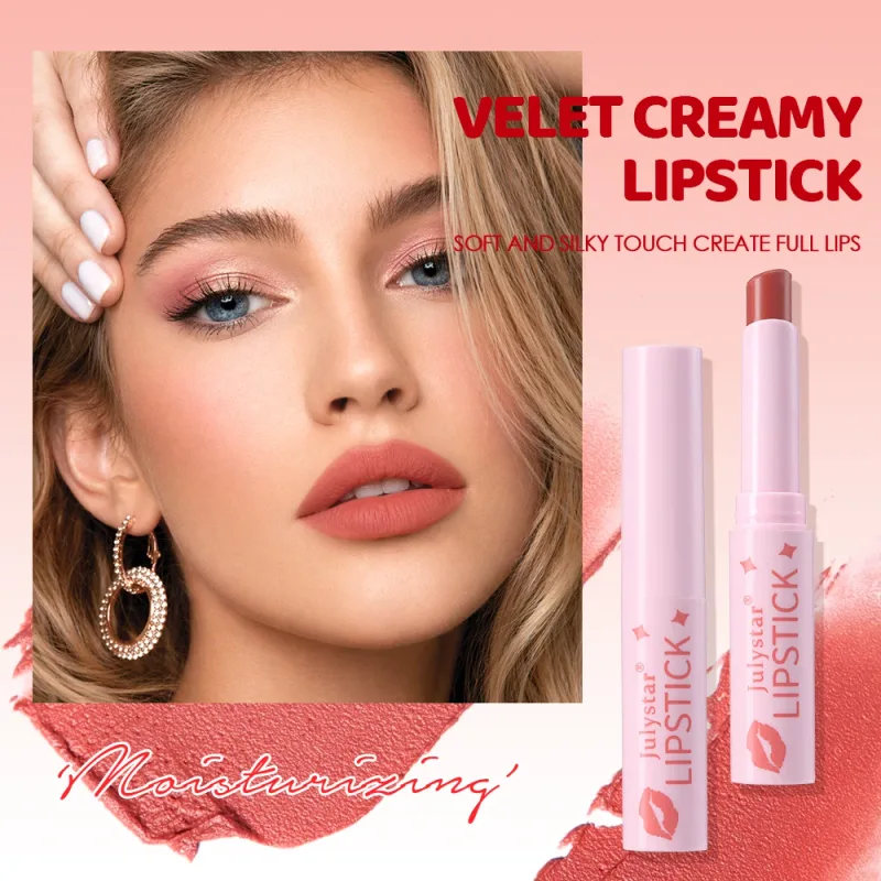 Brown Matte Velvet Lipstick for Makeup 8 Colors Waterproof Matte Contour Tint Lipstick Pen Long Lasting Sexy Pink Red Lip Glaze