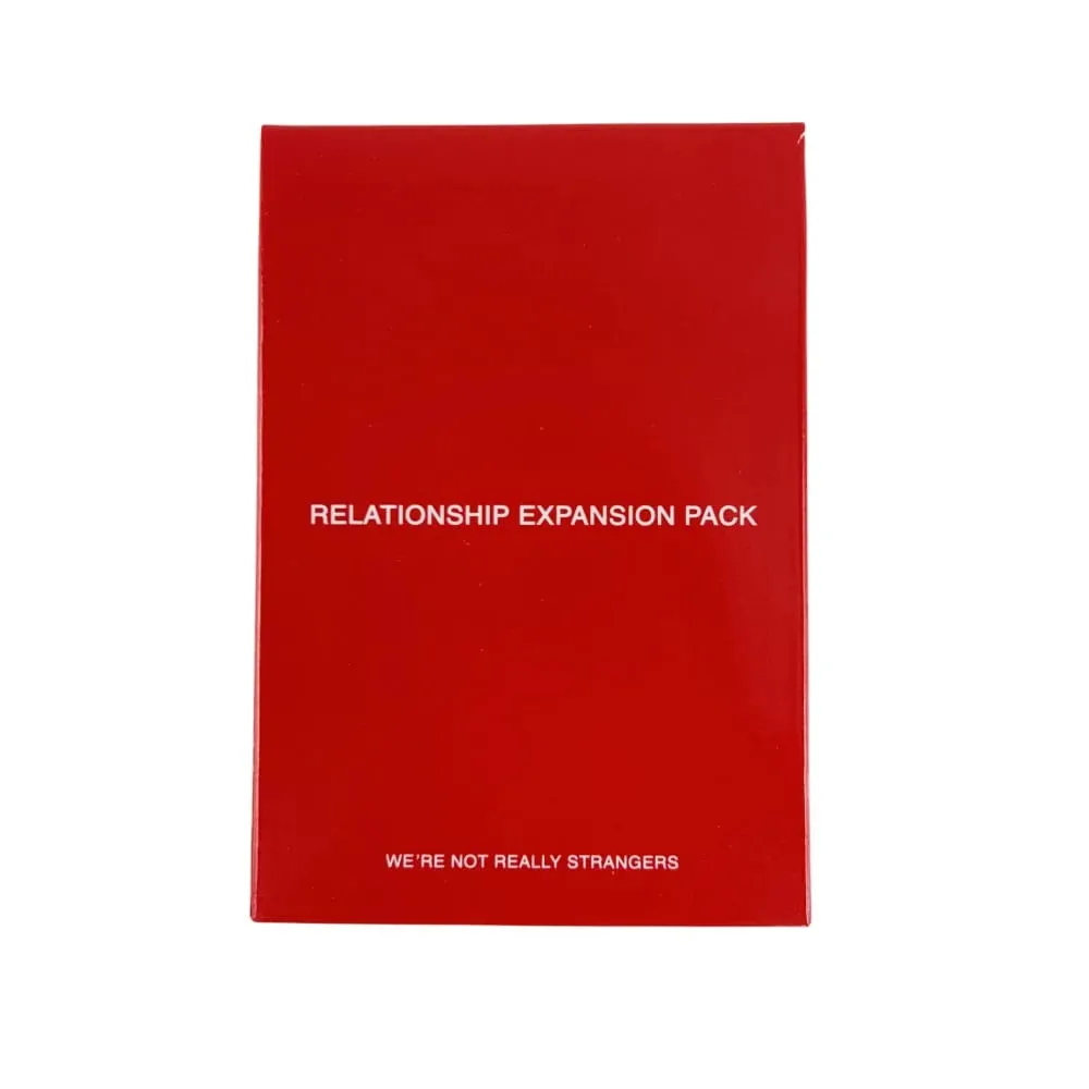 8 Styles WE'RE NOT REALLY STRANGERS - an Interactive Card Game Friendship Family Couples Edition - A Best Friend Party cards