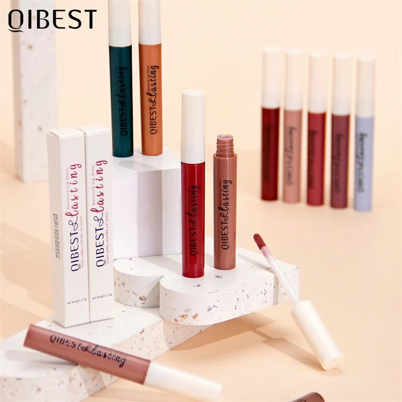 24 Colors Matte Liquid Lipstick Waterproof Long Lasting Velvet Red Lip Gloss Tint Makeup Cosmetic Lipsticks Lipglosses