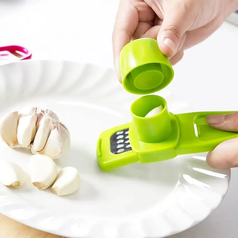 2pcs Mini Ginger Grater Garlic Grinding Great Lemon Zester Nutmeg Grater Planer Slicer Cutter Tool Kitchen Gadget for Cooking