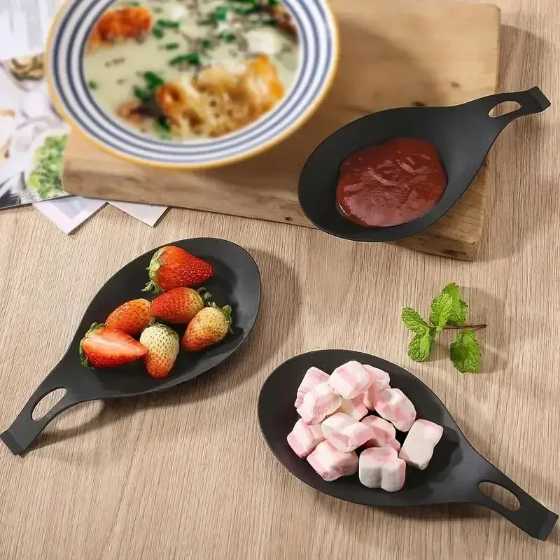 1/4pcs Silicone Spoon Rest Spatula Holder Heat Resistant Utensil Placemat Tray Kitchen Tools Spatula Resting Kitchen Accessories — image 3