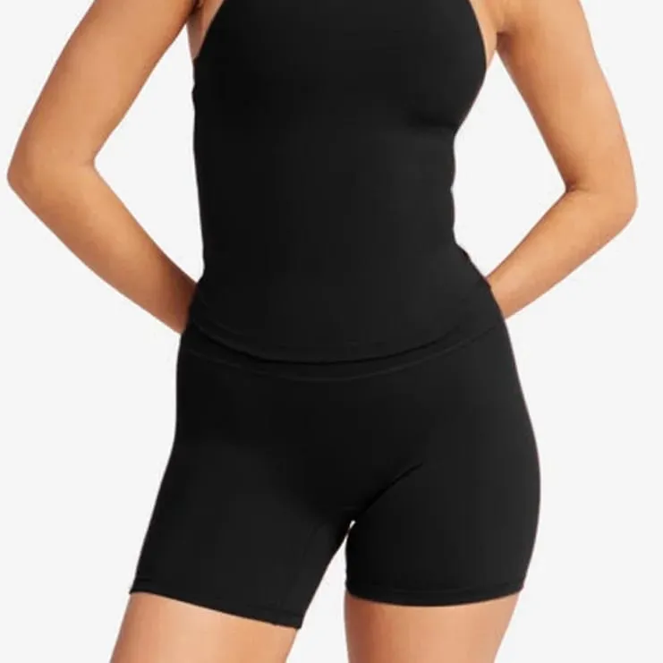 European Style Ladies Solid Sleeveless Halter Bra Set Sexy Backless Padded Intimates Lingerie Underwear Outfit — image 9