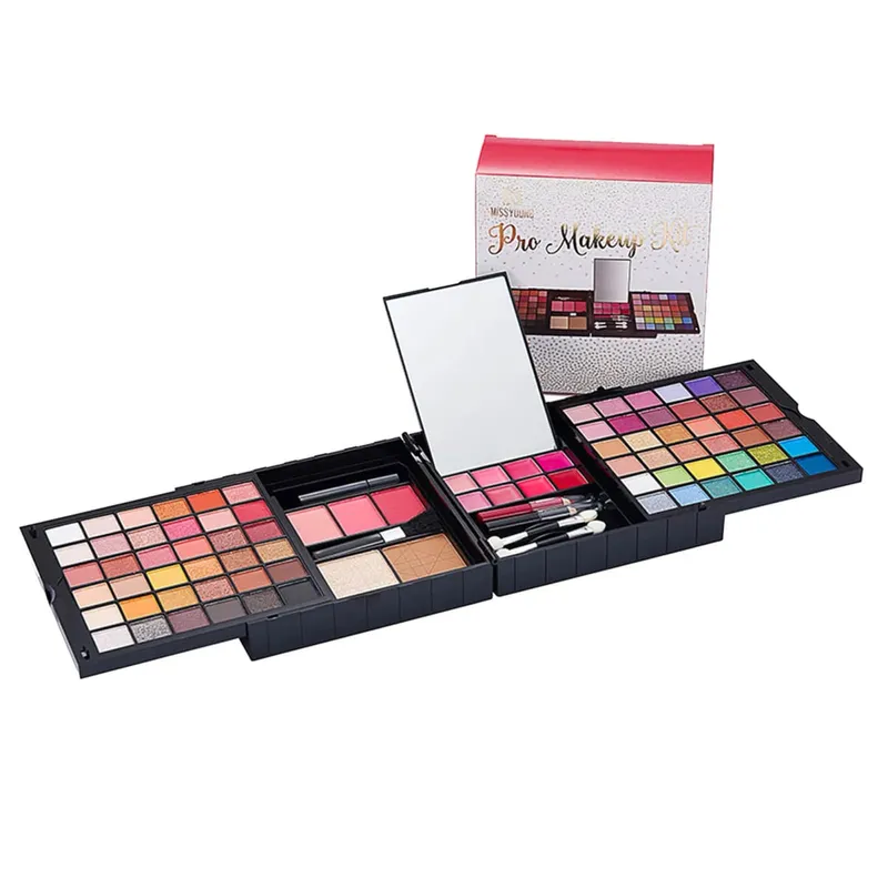 Makeup Starter Kit Professional Make Up Sets With Transparent Case Holiday Beauty Gift Set Starter Cosmetics Full Kits For Women