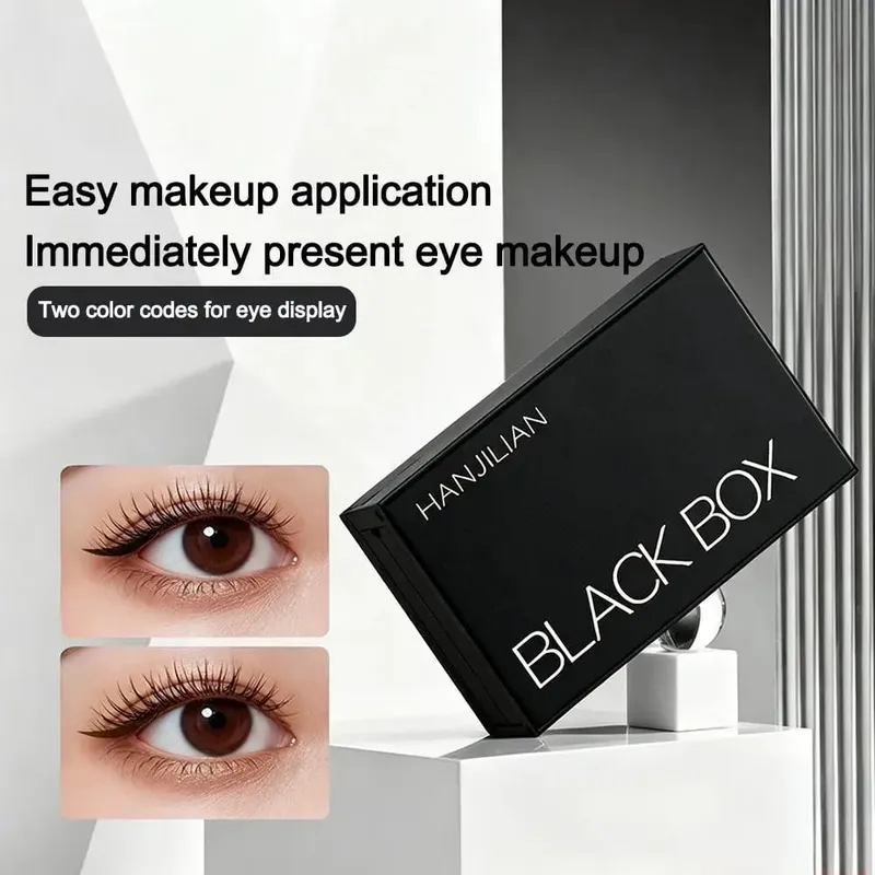 Waterproof Eye Makeup Stamping Pen Set Long Lasting Smudge Resistant Lower Lash Stamp Portable Ultra Fine Eyeliner Stamp Pen