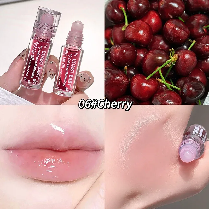 1 Pcs Long Lasting Hydrating Moisturizing Jelly Water Gloss Mirror Lip Gloss Transparent Colorless Lips Care Lip Oil Cosmetics