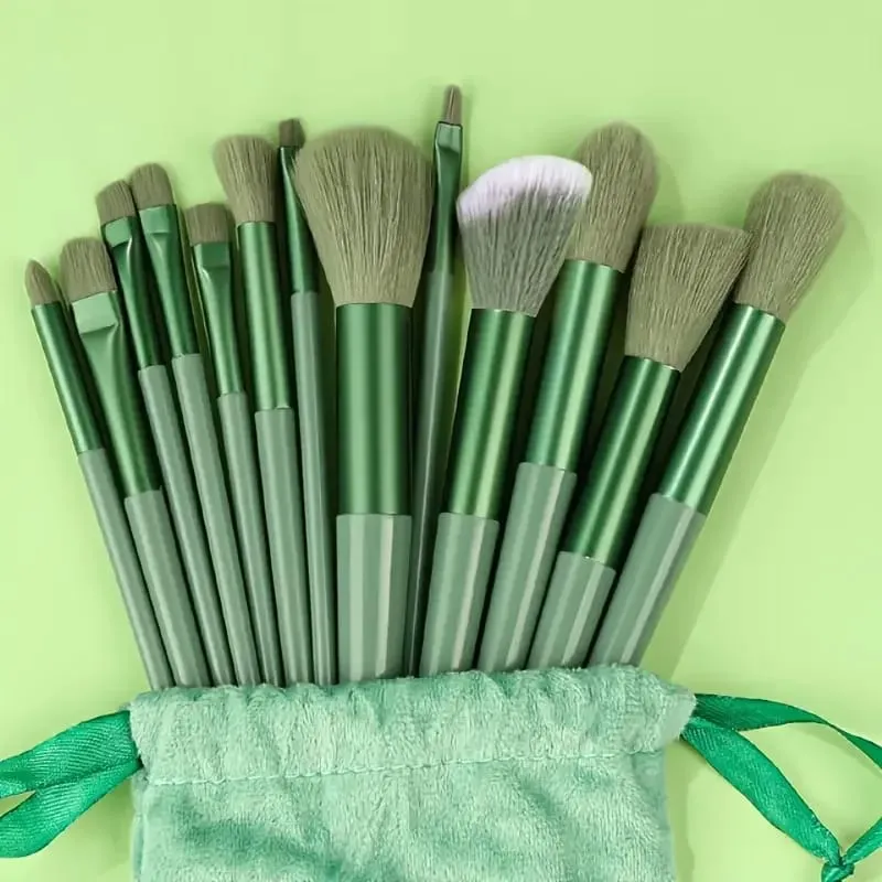 Makeup Brush Set Eye Shadow Highlighter Concealer Brush Blush Loose Powder Brush Blending Soft Fluffy Women Beauty Tool