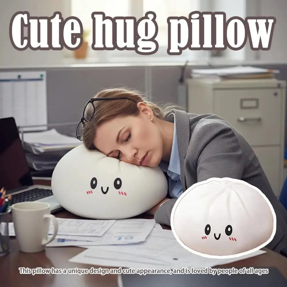 Malaking Steamed Bun Squeeze Toy Malaking Squishies Anti Stress Reliever Fidget Toy para sa mga Matanda na Kids Birthday Gift Soft Food Pillow Decor