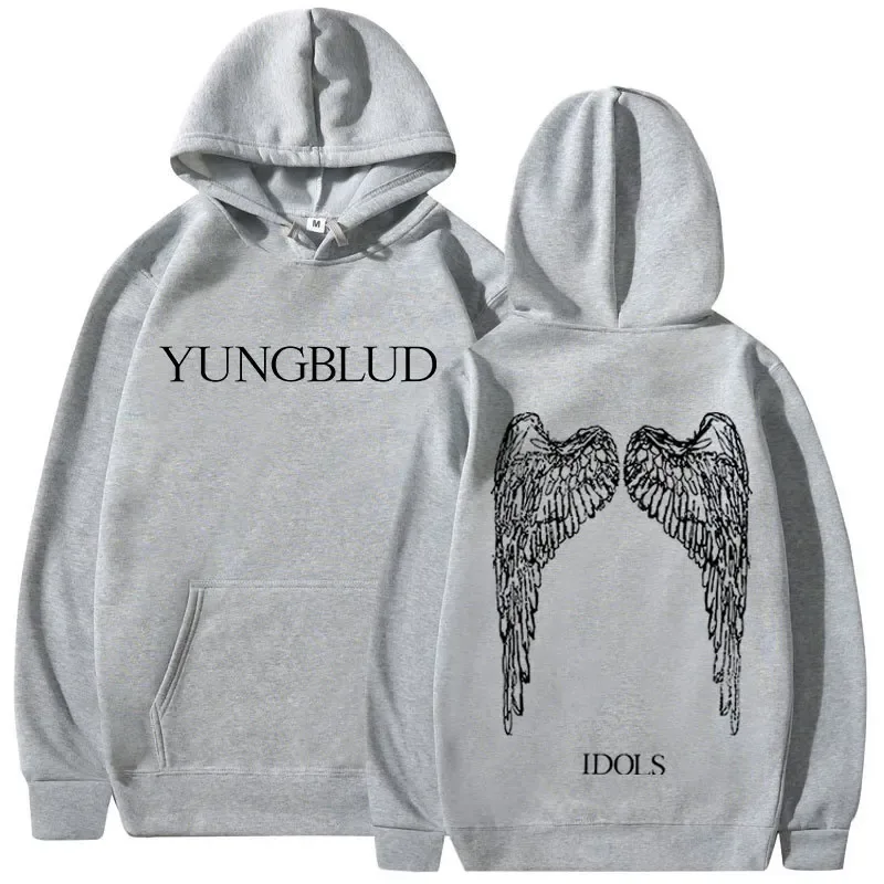 Yungblud IDOLS Wings Album Tour 2025 sweat à capuche pour homme femmes Vintage mode sweats à capuche Hip Hop surdimensionné pulls Streetwear