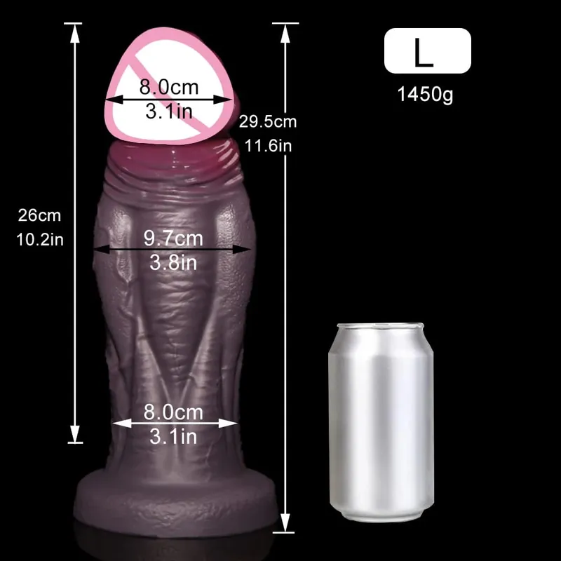 52-97mm Enorme Anale Dildo voor Vrouwen Mannen Seksspeeltjes Siliconen Realistische Dildo Butt Plug Consolador Dikke Lul 18 + Sex Shop Grote Penis