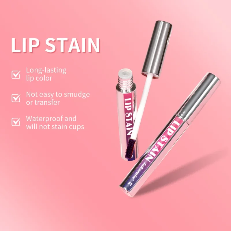 Peel Off Lip Stain Long Lasting Waterproof Reveal Lip Tint Transfer Proof Pink Red Non-stick Cup Lip Stain Makeup Cosmetics