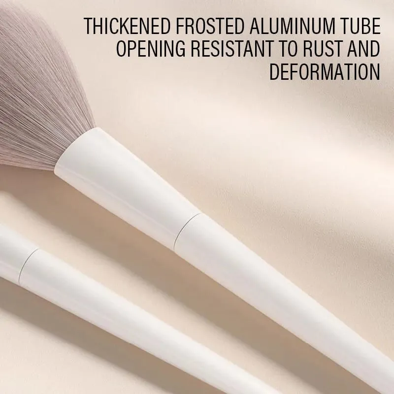 5/7/10/12pcs Professional Makeup Brushes Tools Set White Eyeshadow Eyeliner Foundation Brush Women Facial Beauty Cosmetic Tool — image 5