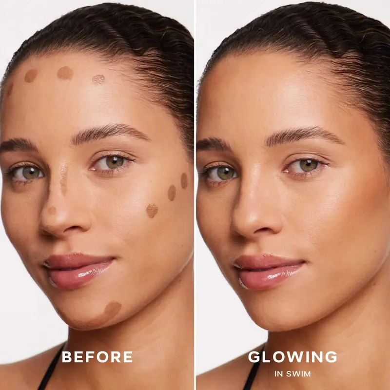 Saie Moisturizing Face Liquid Highlighter Bronzer Contouring Cream Highlight Shimmer Shine Illuminator Easy To Apply Makeup — image 5