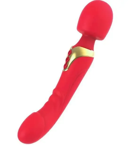 Dual Motor Masturbation Soft Stick Dildos Silicone Vibrators G-Spot Clitoris Stimulator Adult Sex Toys